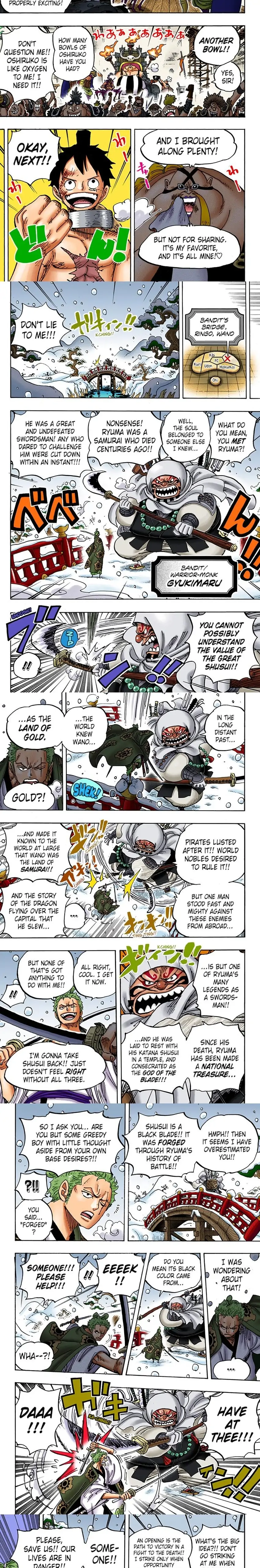 One Piece Digital Colored Chapter 937 image 2